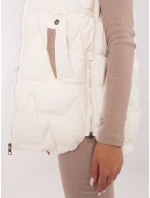 Kamizelka MBM KZ model 21217635 ecru - FPrice Kamizelka MBM KZ model 21217635 ecru - FPrice
