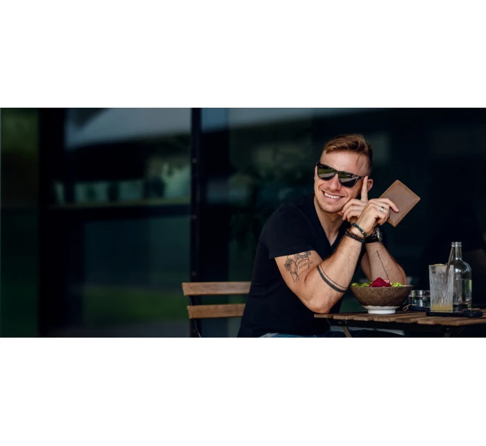 Pánská peněženka Vuch Cydar Brown Pánská peněženka Vuch Cydar Brown