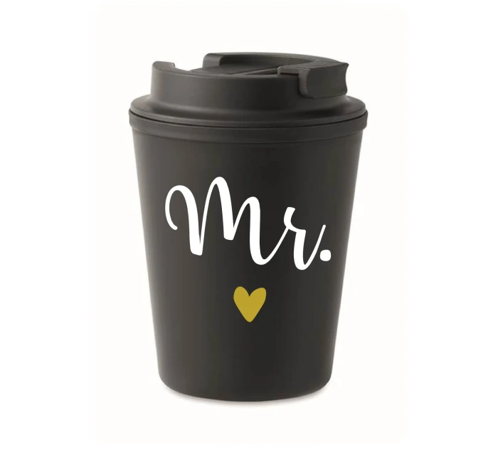 MR. - černý termohrnek 300 ml