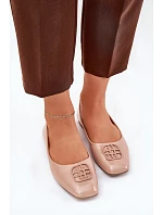 Dámské baleríny 17377 béžové - Vinceza