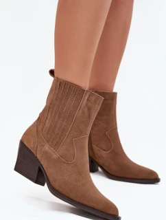 Boty na podpatku  model 222488 Step in style