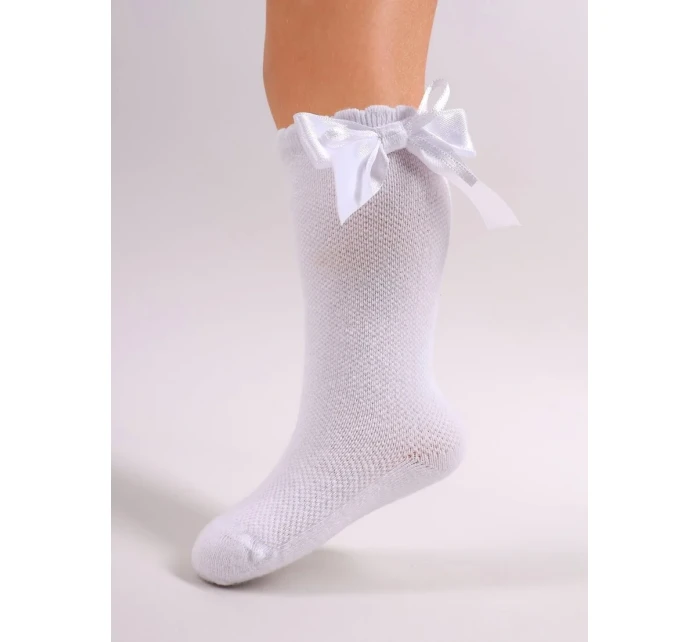 Podkolenky YOCLUB SKL-0020 Zdobení na oči 6-18 měsíců