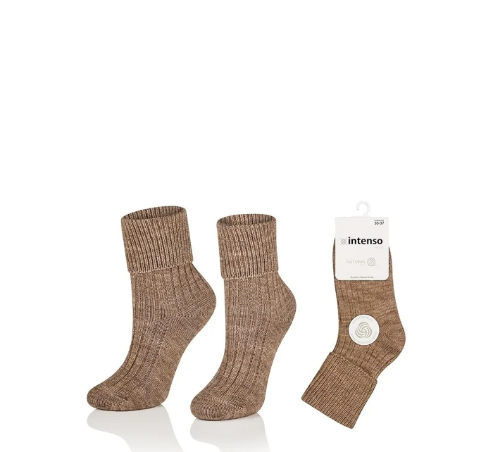 Dámské netlačící ponožky 3540 model 18783352 - Intenso Dámské netlačící ponožky 3540 model 18783352 - Intenso