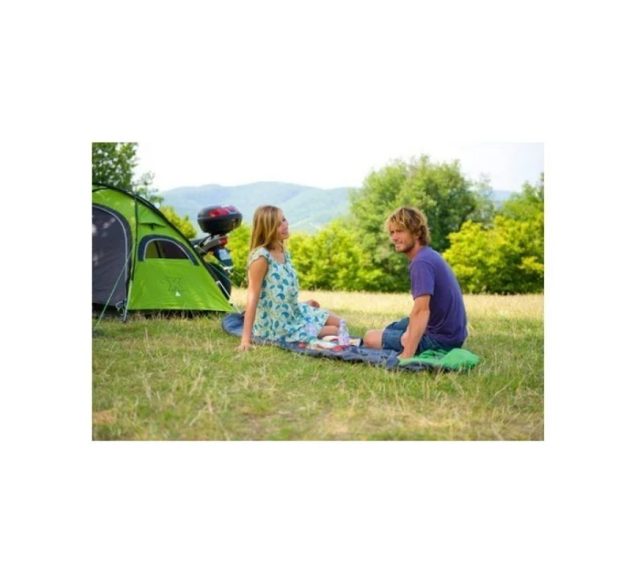 Spací pytel Coleman Biker (200 cm) - šedý/zelený velikost: pravý Spací pytel Coleman Biker (200 cm) - šedý/zelený velikost: pravý