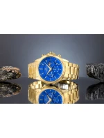 Pánské hodinky Giewont Chronograph Sapphire Gold Blue GW9460-B5