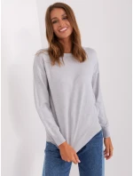 Sweter AT SW model 18895527 jasny szary - FPrice