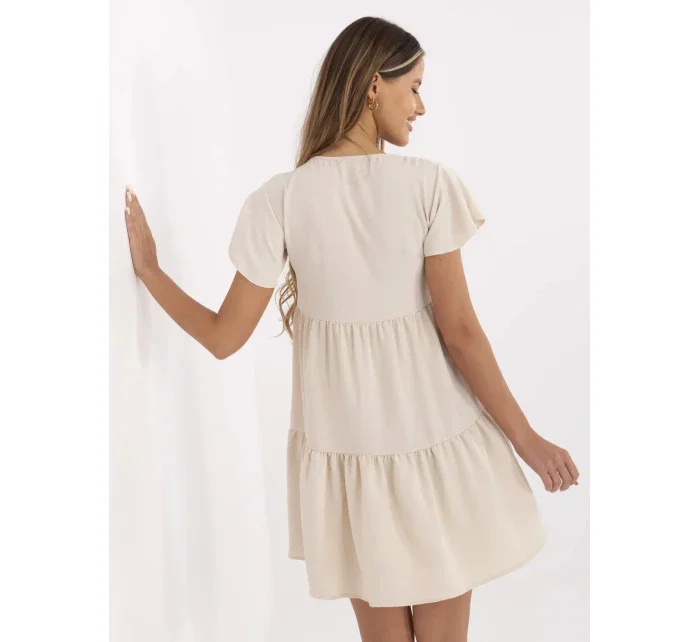 Šaty WN SK 842.01P světle béžová