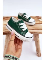 Dětské klasické tenisky Green Filemon Dětské klasické tenisky Green Filemon