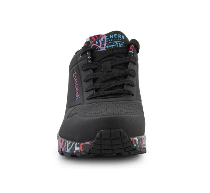 Dámská obuv Uno Loving Love W 155506-BBK černá-mix - Skechers Dámská obuv Uno Loving Love W 155506-BBK černá-mix - Skechers