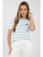 Svetr s krátkým rukávem  model 224320 Factory Price