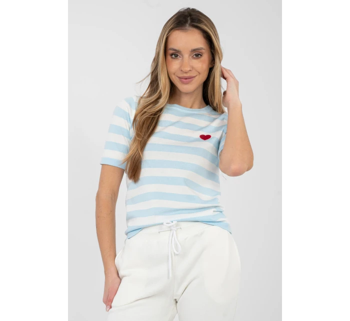 Svetr s krátkým rukávem  model 224320 Factory Price