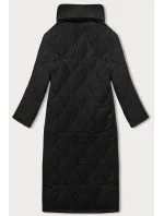 Černý dámský oversize kabát (5M3177-392)
