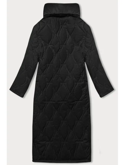 Černý dámský oversize kabát model 18919122 - J.STYLE