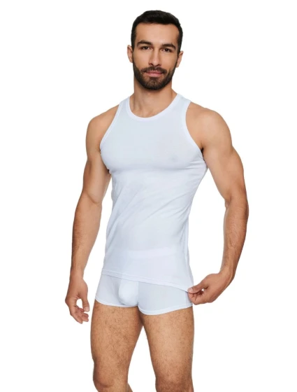 Pánský nátělník Red white  model 21481224 - Henderson