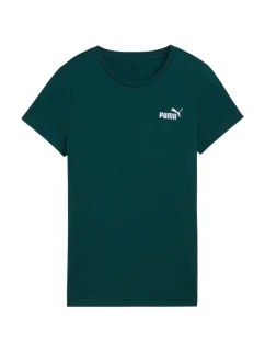 Dámské tričko Ess 2 Color Small No. 1 Logo Tee zelené 75 model 21392126 - Puma