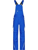 JN (4260) Pracovní kalhoty s laclem Color 02.0 royal/white model 22492238 - Daiber