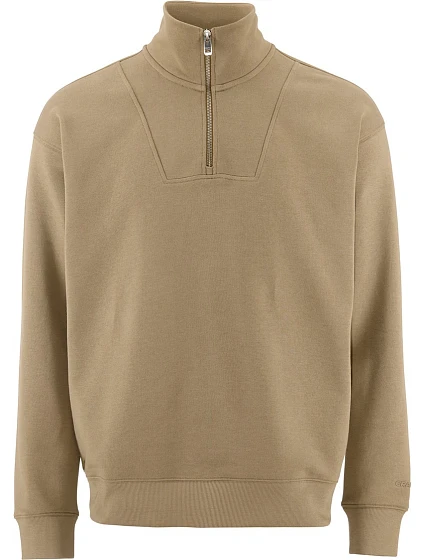 Craft Corporate Frequent Hz Sweatshirt M Pánska mikina s 1/4 zipem 81.6304 taupe Craft Corporate Frequent Hz Sweatshirt M Pánska mikina s 1/4 zipem 81.6304 taupe