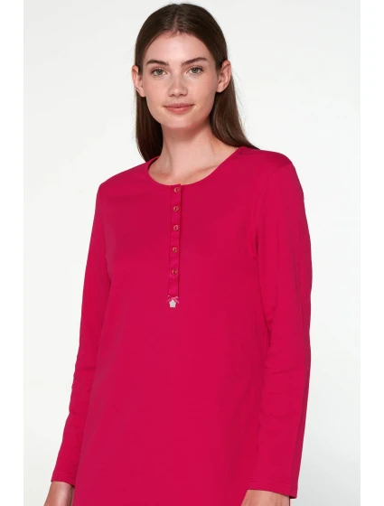 Vamp - Bavlněná noční košile s knoflíky 21935 - Vamp Vamp - Bavlněná noční košile s knoflíky 21935 - Vamp