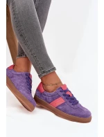 Semišové dámské tenisky Vinceza 79576 fialové Semišové dámské tenisky Vinceza 79576 fialové