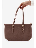 Taška Shopper z imitace semiše Taupe model 22221031 - Flora&Co Taška Shopper z imitace semiše Taupe model 22221031 - Flora&Co