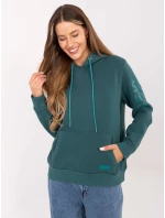 Mikina D10600BI02690A7NO mořská barva Mikina D10600BI02690A7NO mořská barva