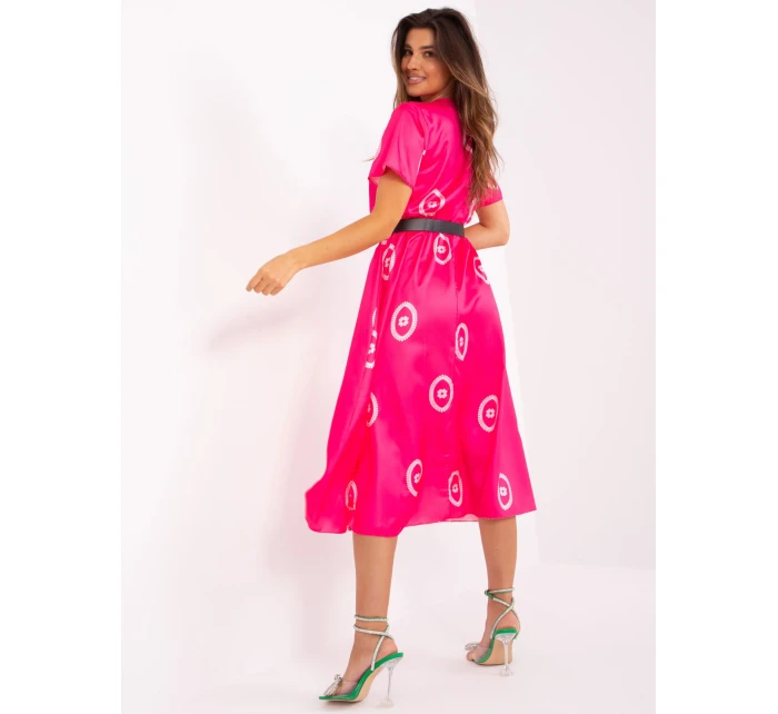 Sukienka DHJ SK model 18861895 ciemny różowy - FPrice