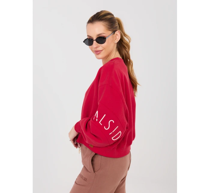 Mikina NS BL NS26117.02 červená Mikina NS BL NS26117.02 červená