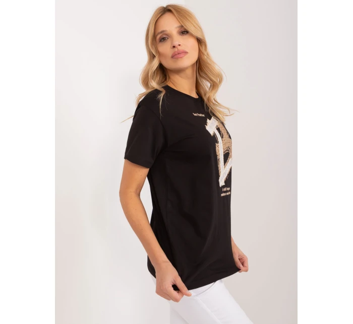 T shirt PM TS model 19709131 czarny - FPrice