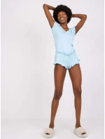 Pyžamo RV PI 7683.58 světle modrá