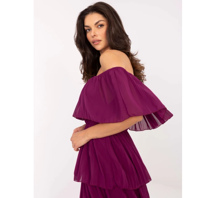 Sukienka TW SK BI model 21207210 fioletowy - FPrice