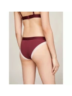 Dámské kalhotky BIKINI  UW0UW04813 VLP vínové - Tommy Hilfiger