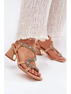 Dámské sandály model 21935245 tělové - Artiker