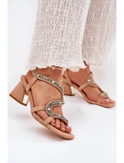 Dámské sandály model 21935245 tělové - Artiker