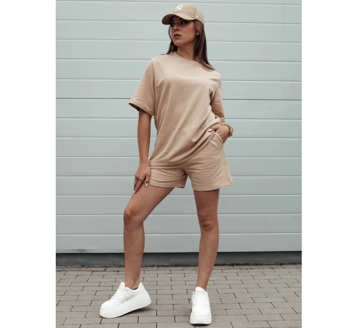 SWAN dámské šortky béžové FashionStreet SY0326