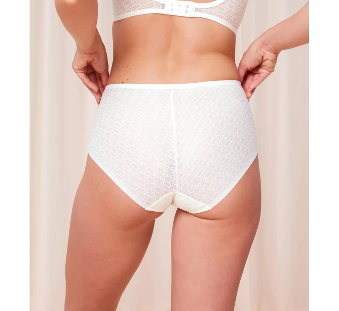 Dámské kalhotky Triumph Signature Sheer Maxi EX - UNKNOWN - bílé 1595 - TRIUMPH