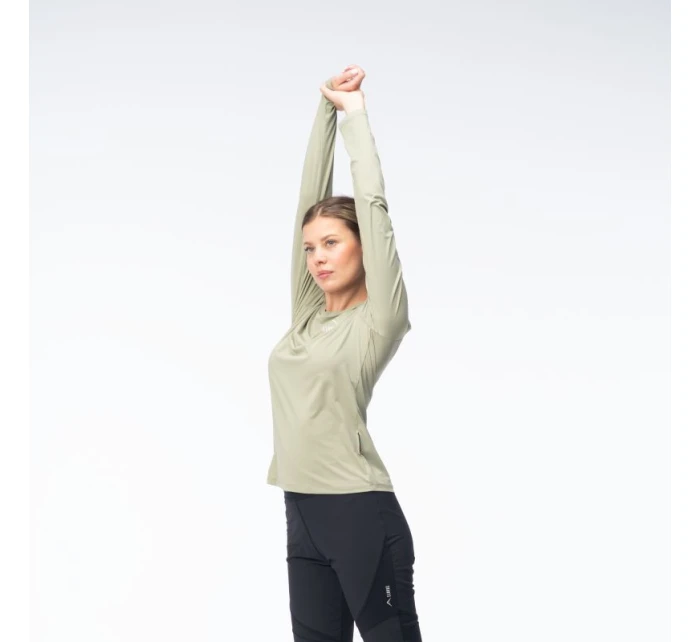 Dámské tričko s dlouhým rukávem EIGER POLARTEC WO'S