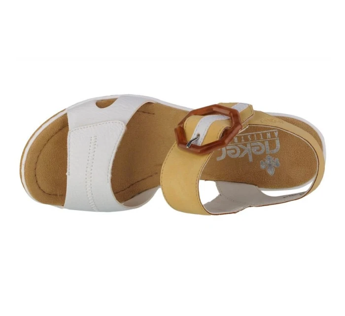Rieker Sandály 67476-69 white 39 Rieker Sandály 67476-69 white 39