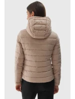 Dámská Péřová Bunda S  Béžová model 21678388 - 4F