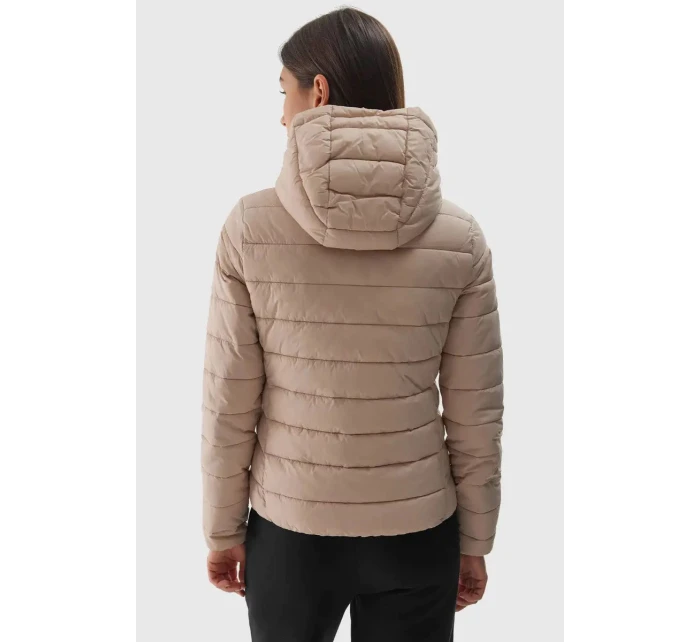 Dámská Péřová Bunda S  Béžová model 21678388 - 4F