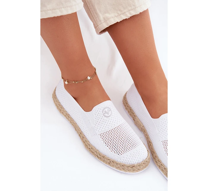 Dámské espadrilky model 22067174 Bílé - VINCEZA