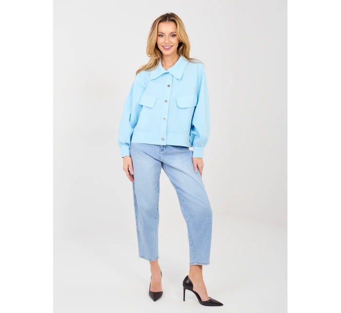 IT KR bunda FL10071.50 světle modrá IT KR bunda FL10071.50 světle modrá