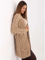 Sweter MI SW model 21314485 beżowy - FPrice Sweter MI SW model 21314485 beżowy - FPrice