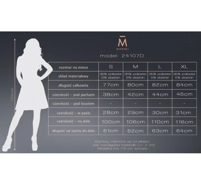 Šaty Merribel 24107D - Merribel