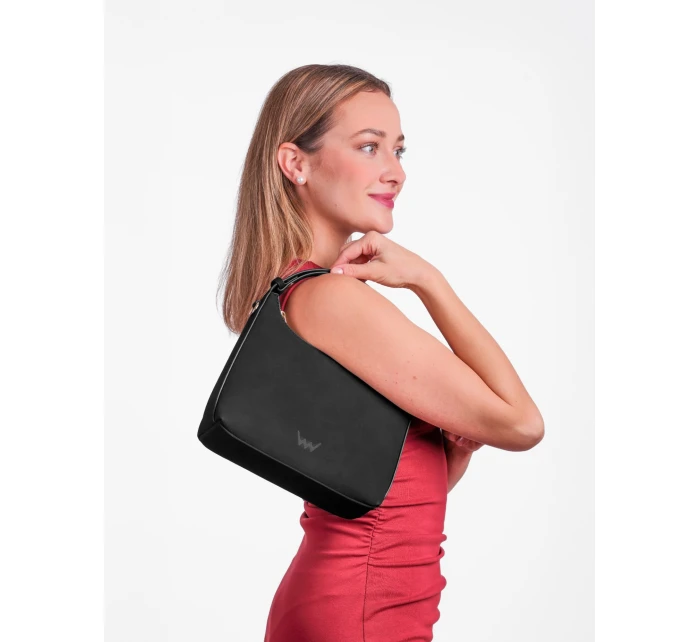 Dámská kabelka Vuch Nera Suede Black Dámská kabelka Vuch Nera Suede Black