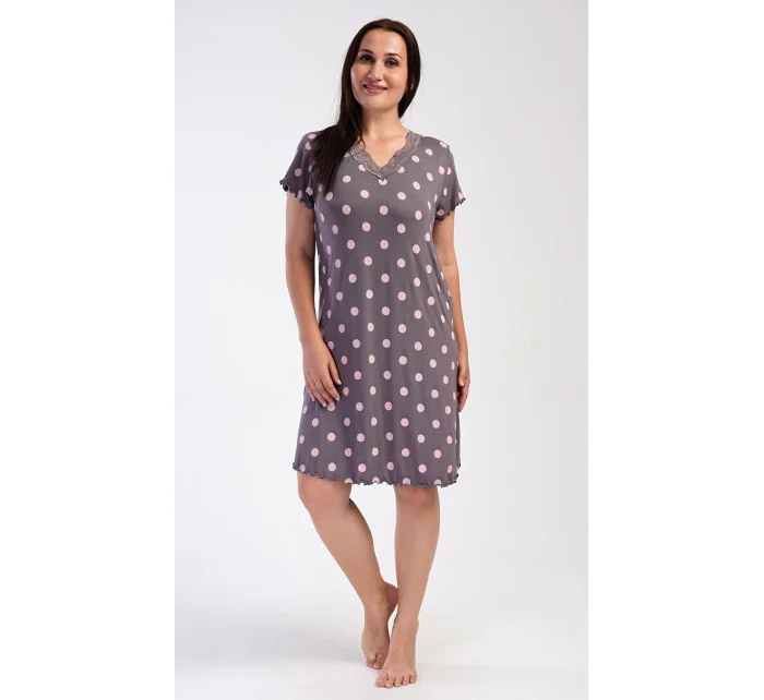 Dámská noční košile s krátkým rukávem model 21345595 - Vienetta