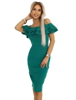 Přiléhavé midi šaty ve stylu model 21154527 - numoco Přiléhavé midi šaty ve stylu model 21154527 - numoco