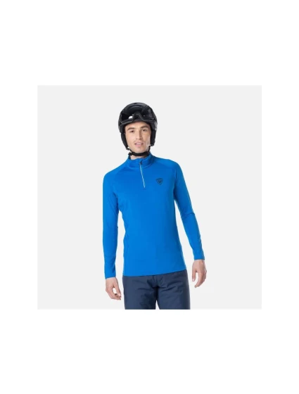 Rossignol Classique 1/2 Zip T-shirt blue pánské Rossignol Classique 1/2 Zip T-shirt blue pánské