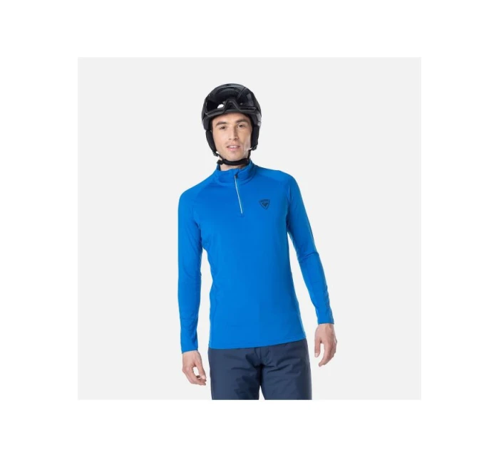 Rossignol Classique 1/2 Zip T-shirt blue pánské Rossignol Classique 1/2 Zip T-shirt blue pánské