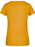 8007 Dámské tričko z bio bavlny model 22415446 gold yellow - Daiber 8007 Dámské tričko z bio bavlny model 22415446 gold yellow - Daiber