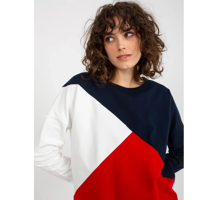 Mikina RV BL 8463.41P tmavě modrá červená Mikina RV BL 8463.41P tmavě modrá červená